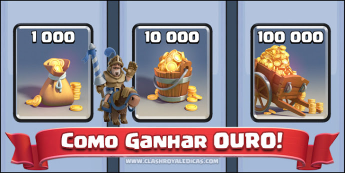 COMO RESGATAR 1MILHÃO 750MIL DE OURO NO CLASH ROYALE JOGO DE