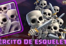 Exército de Esqueletos – Informações, Estratégias e Wiki Carta do Exército de Esqueletos do Clash Royale