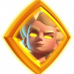 Fragmento de Herói da Valquíria no Clash Royale