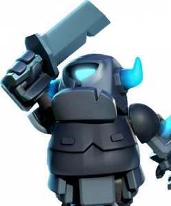 Arte Mini PEKKA - Tropa do Clash Royale