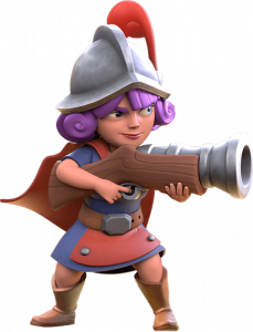 Mosqueteira do Clash Royale Musketeer