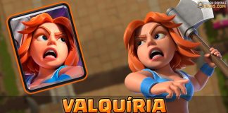 Carta da Valquíria no Clash Royale