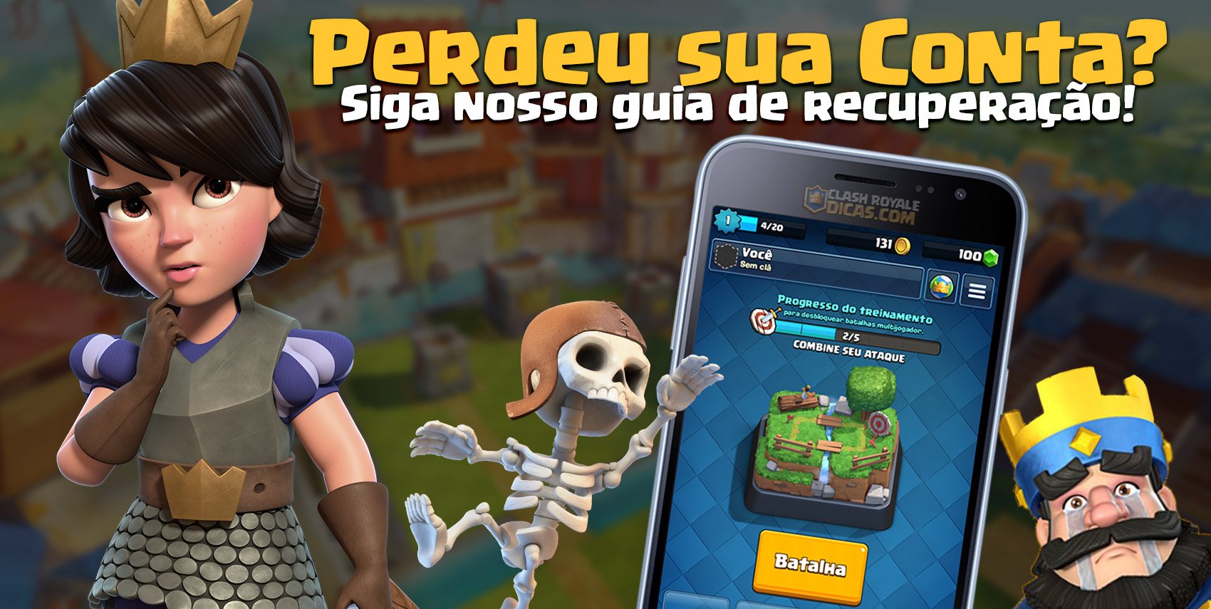 Clash Royale > Vendo conta chash royale