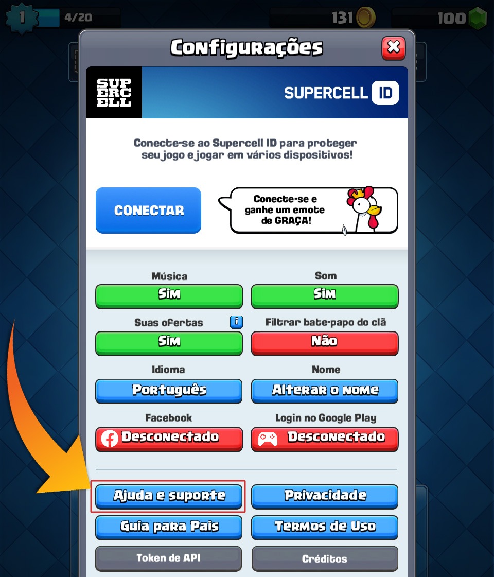 SAIBA COMO COLOCAR OS AMIGOS DO FACEBOOK PARA O SUPERCELL ID NO CLASH ROYALE  