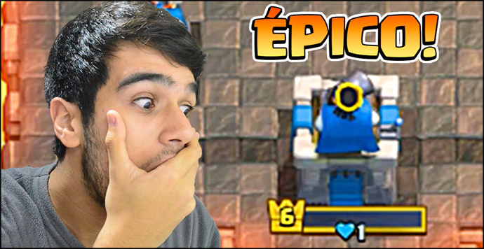 Virada de jogo épica - Gelli Clash - Clash Royale Dicas