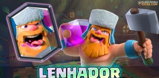 Carta do Lenhador no Clash Royale