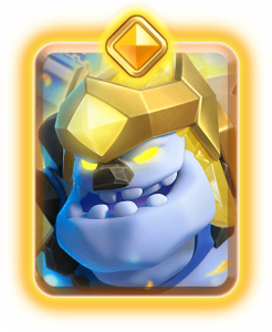 Golem de Gelo Herói do Clash Royale