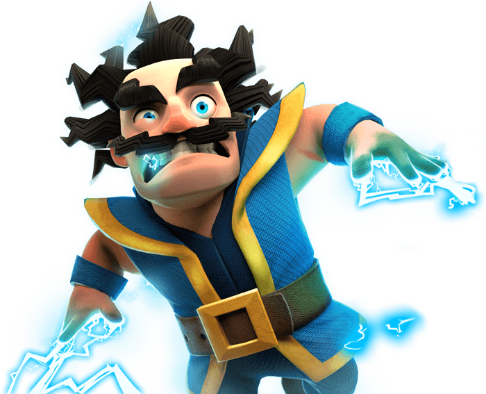 Mago eletrico, Mago eletrico clash royale, Festa clash royale