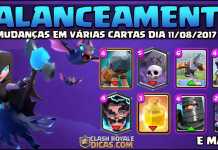 Balanceamento dia 11/08/2017 – Confira as mudanças!