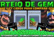 Sorteio de Gemas para Clash Royale – Setembro/2017 (encerrado)