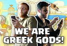 Novo comercial: Nós somos DEUSES GREGOS!