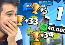 BATI UM RECORDE INCRÍVEL NO NÍVEL 1 MAIS GEMADO DO CLASH ROYALE! – Gelli Clash