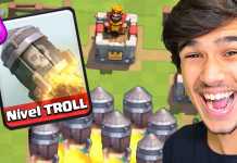 COLOQUEI A CARTA MAIS TROLL DO CLASH ROYALE NO NÍVEL MÁXIMO! – Gelli Clash