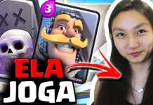 ELA VAI USAR o DECK MAIS FÁCIL DE CEMITÉRIO do CLASH ROYALE !