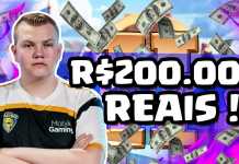 ELE GANHOU 200 MIL REAIS USANDO esses 2 DECKS no CLASH ROYALE !