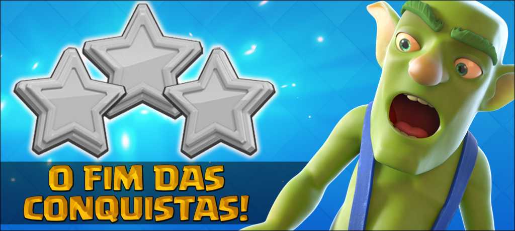 O Fim das conquistas no Clash Royale...