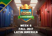 Crown Championship LATAM Top 10 – Semana 6 – Temporada De Outono 2017