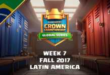 Crown Championship LATAM Top 10 – Semana 7 – Temporada De Outono 2017