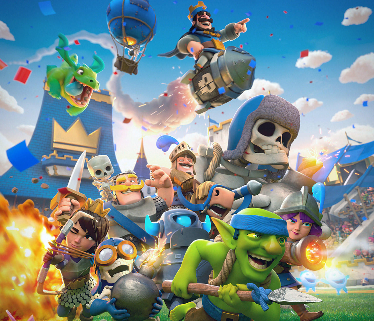 Nova tela de abertura do Clash Royale  Clash Royale Dicas