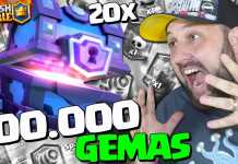 100 MIL GEMAS ABRINDO BAÚS SUPER MÁGICOS!! GANHEI 14 LENDÁRIAS NO CLASH ROYALE – BRUNO CLASH