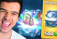 ABRI UM BAÚ LENDÁRIO E ACABEI GANHANDO 2 LENDÁRIAS – CLASH ROYALE – Gelli Clash