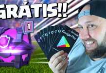 DISTRIBUINDO GIFT CARDS E ABRINDO BAÚS NO CLASH ROYALE – BRUNO CLASH