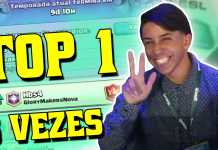 ELE JÁ foi 5 VEZES TOP 1 GLOBAL no CLASH ROYALE !