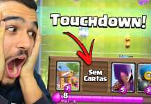 JOGUEI SÓ COM 3 CARTAS NA MÃO NO NOVO DESAFIO TOUCHDOWN DO CLASH ROYALE – Gelli Clash