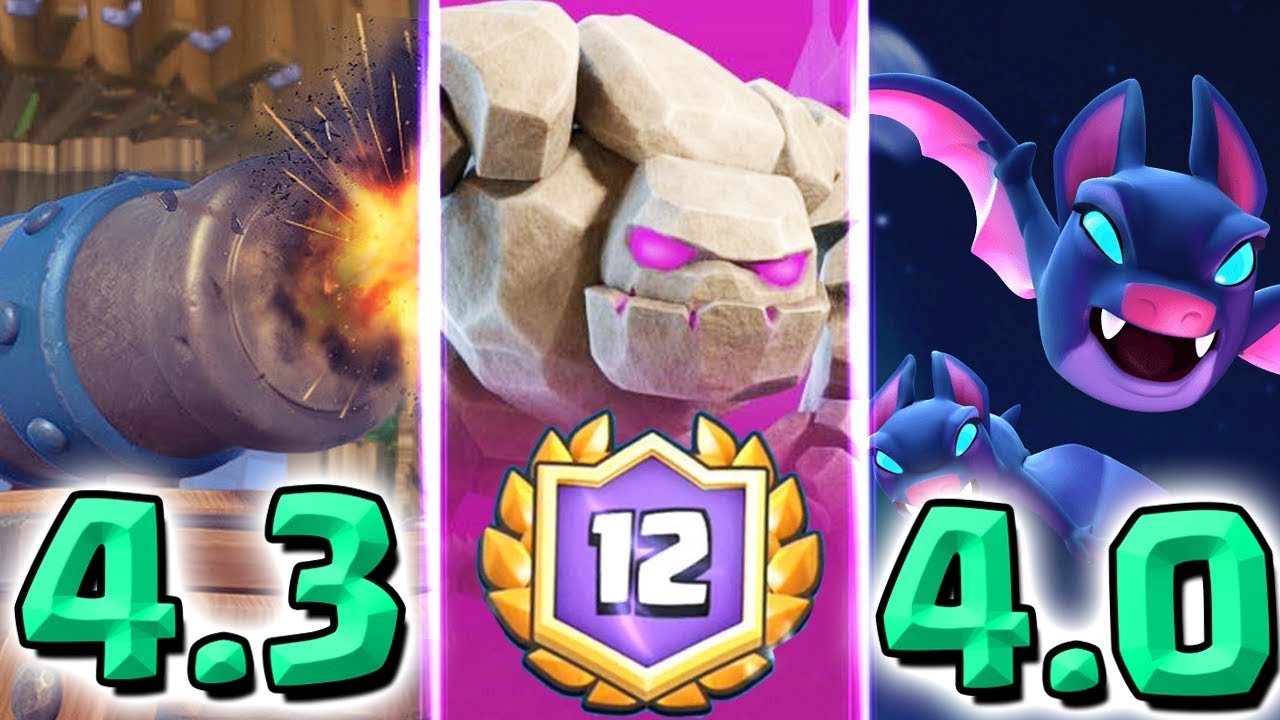 OS MELHORES DE GOLEM do CLASH ROYALE ! (Grande desafio e Multiplayer