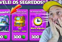 REVELEI TODOS OS SEGREDOS E APARECEU BAÚ LENDÁRIO NO CLASH ROYALE – BRUNO CLASH