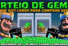 Sorteio de Gemas para Clash Royale – Novembro/2017 (encerrado)