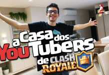A NOVA CASA DOS YOUTUBERS DE CLASH ROYALE!!!!! – Flakes Power