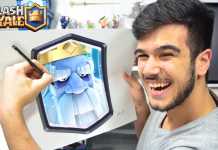 DESENHEI O FANTASMA REAL, NOVA LENDÁRIA DO CLASH ROYALE! – Gelli Clash