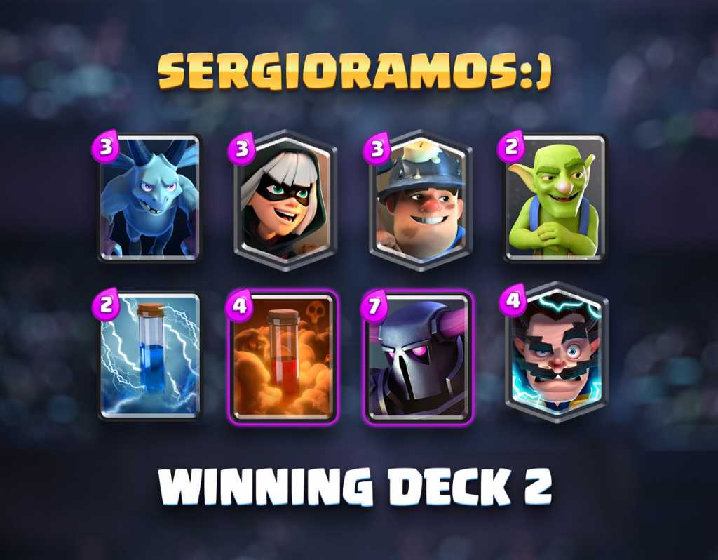 Deck do Sergio Ramos - PEKKA e Bandida