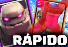 O NOVO DECK DE GOLEM sem COLETOR de ELIXIR (Muito rápido) – CLASH ROYALE – Gustovow