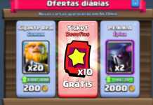 TICKETS para Desafios no Clash Royale?!