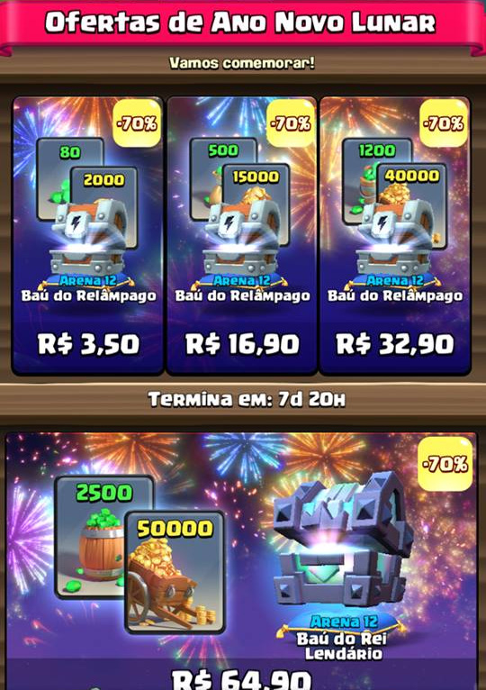 Novas Ofertas de Ano Novo Lunar