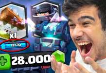 28 MIL GEMAS EM BUSCA DO ÚLTIMO TRONCO!! CLASH ROYALE – Gelli Clash