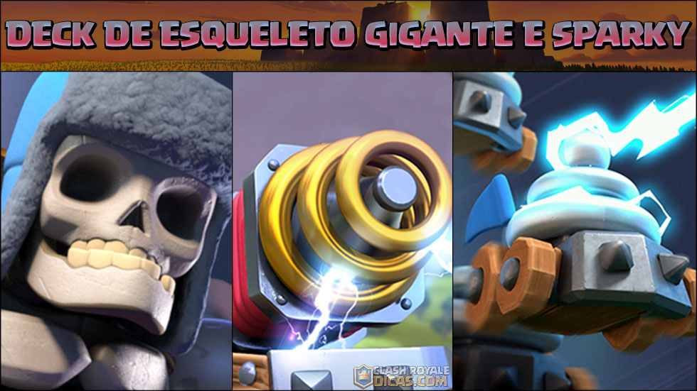 GANHE FACIL USANDO O MAIS NOVO DECK DE SPARKY DO CLASH ROYALE! 