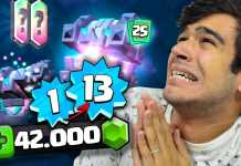 OS DEUSES DO CLASH ROYALE ME FIZERAM GASTAR 42 MIL GEMAS!! NÍVEL 1 AO NÍVEL 13 #9 – Gelli Clash