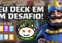 Tenha o seu Deck em um Desafio do Clash Royale!
