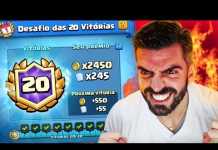 TILTEI JOGANDO O DESAFIO DAS 20 VITORIAS NO CLASH ROYALE! – Well Played