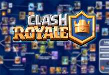 Árvore de Evolução das cartas no Clash Royale