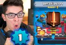 IMPOSSÍVEL! ESSE NÍVEL 1 PASSOU DE 4000 TROFÉUS NO CLASH ROYALE! – Flakes Power