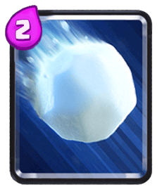 Carta da Bola de Neve do Clash Royale