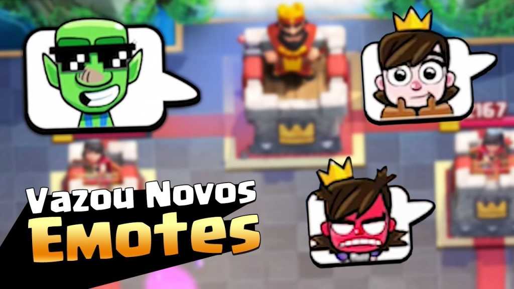 Tudo sobre os Emotes no Clash Royale