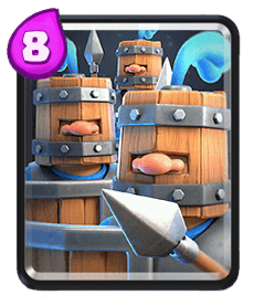 Carta dos Recrutas Reais do Clash Royale