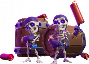 Destruidores de Muros Evoluídos do Clash Royale