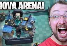 JOGUEI na NOVA ARENA CIDADE ASSOMBRADA do Clash Royale
