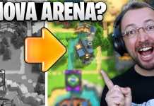 NOVA ARENA FANTASMA no Clash Royale?!